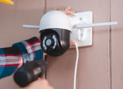 Instala un sistema de videovigilancia